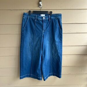 Lane Bryant Blue Denim Capris